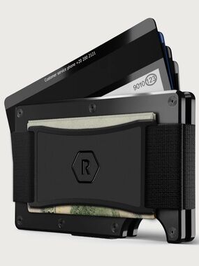 Ridge Minimalist Card Wallet in Slate Gray